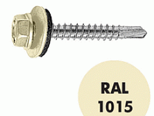 Саморез кровельный  RAL-1015  5,5х19 (250шт)