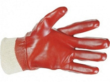 Перчатки маслобензостойкие красные  РОС 