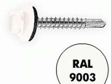 Саморез кровельный RAL-9003  5,5x19 (250шт)