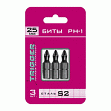 Биты ПРОФИ PH-2 25мм (блистер уп.3шт) ТРИГГЕР 84962 